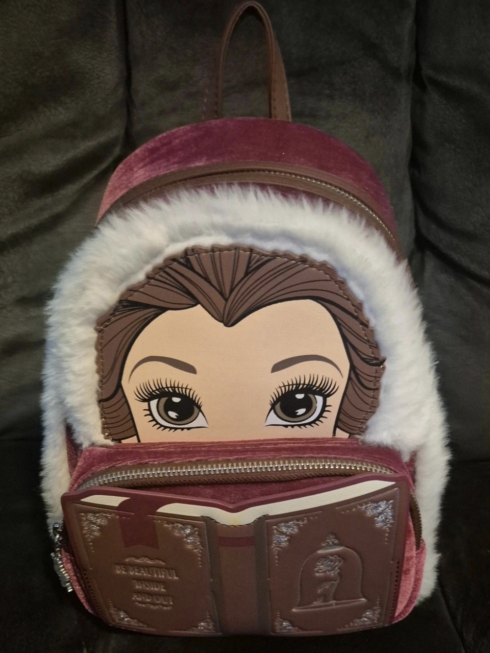 Loungefly BATB Belle Mini Backpack